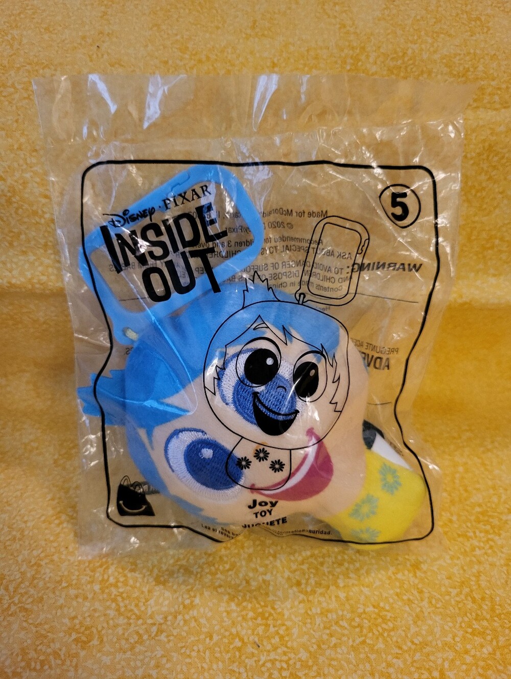 Joy from Disney "Inside Out" (Happy Meal Toy)